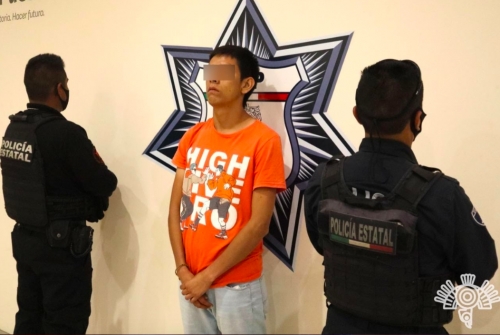 Presunto narcovendedor, capturado por la Policía Estatal