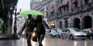 CONAGUA pronostica lluvias intensas y alertan por riesgo de deslaves e inundaciones en Puebla y Veracruz