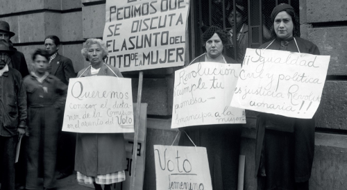 70 Aniversario de la conmemoración del voto de la mujer en México