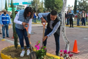 Mundo Tlatehui realiza Jornada Masiva de Reforestación en cabecera municipal