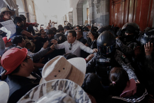 Trasladan al penal de San Miguel a edil auxiliar y manifestantes de La Resurrección