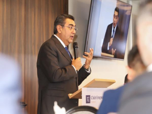 Puebla ha logrado posicionarse entre las primeras entidades del país con mayor crecimiento económico: Sergio Salomón