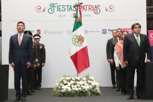 Preside MBH ceremonia de Lectura del Bando Solemne de Fiestas Patrias