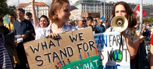 Jóvenes deben seguir alzando la voz contra el cambio climático