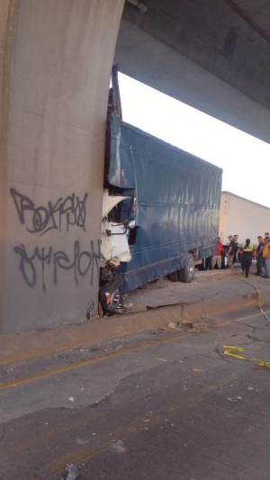 Fuerte choque en Villa Frontera Puebla, deja como saldo dos muertos