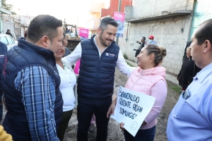 EL PROGRAMA “CONSTRUYENDO CONTIGO” DEL AYUNTAMIENTO DE PUEBLA LLEGA A LA COLONIA MIGUEL HIDALGO