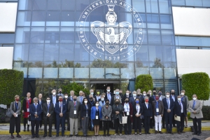 Encabeza la Rectora Lilia Cedillo encuentro con homólogos germanos del Servicio Alemán de Intercambio Académico