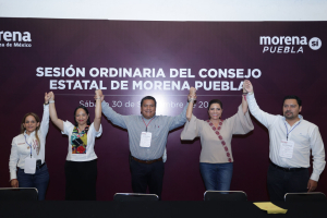 Define Consejo estatal de Morena a los 4 finalistas para la candidatura a la gubernatura de Puebla