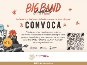 Emite Cultura convocatoria para integrar Big Band Femenil “Alas y Raíces”