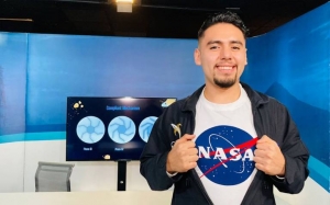 Joven poblano sueña con convertirse en astronauta