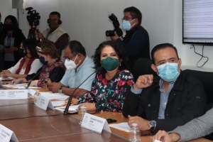 Avalan comisiones del Congreso del Estado exhorto para realizar campañas municipales sobre uso de cubrebocas