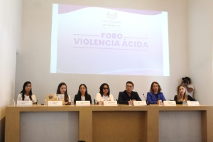 Se realiza en el Congreso del Estado Foro sobre Violencia Ácida