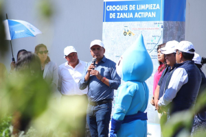 INICIA AYUNTAMIENTO DE SAN ANDRÉS CHOLULA  LIMPIEZA DE LA ZANJA ACTIPAN