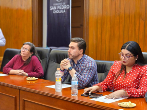 Alejandro Gómez López, regidor de Hacienda y Patrimonio Municipal en San Pedro Cholula.