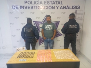 Detiene Policía Estatal a presunto asaltante de transporte de carga