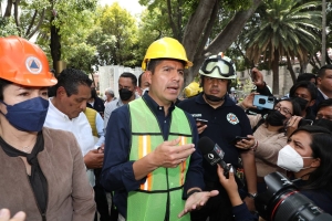 SALDO BLANCO EN LA CIUDAD DE PUEBLA TRAS SISMO REGISTRADO