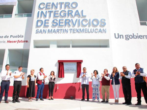 Con entrega de CIS, gobierno estatal garantiza servicios de calidad en San Martín Texmelucan