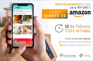 Desarrollarán Secretaría de Economía y Amazon taller en línea