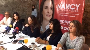 Nancy de la Sierra presenta a su equipo de precampaña