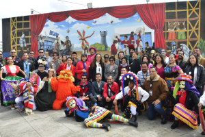 La Rectora María Lilia Cedillo Ramírez inaugura el mural “CCU, 15 años de arte y cultura”