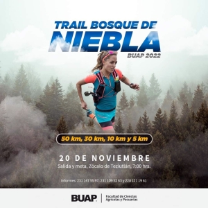 Ultra Trail Bosque de Niebla BUAP, una carrera de montaña y una experiencia estética