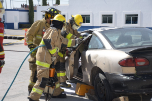 PROTECCIÓN CIVIL MUNICIPAL DE PUEBLA SE CERTIFICA EN EXTRACCIÓN VEHICULAR