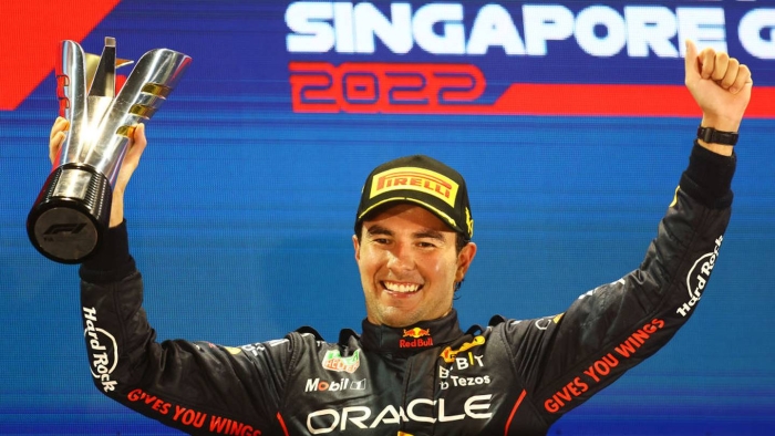 ¡Lo hizo otra vez! Checo Pérez gana el Gran Premio de Singapur