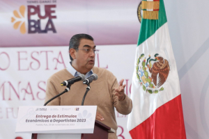 El Gobernador Sergio Salomón pide a Nacho Mier Jr reforzar la seguridad en Tecamachalco