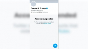 Suspende Twitter permanentemente cuenta de Trump