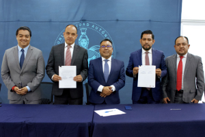 Firma BUAP convenio de colaboración con CECyTE y Conalep