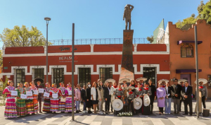 Encabeza diputada Laura Zapata ceremonias de conmemoración por el Día Internacional del Migrante