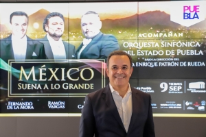 Presenta gobierno estatal “México Suena a lo Grande”, espectáculo de tenores de talla internacional