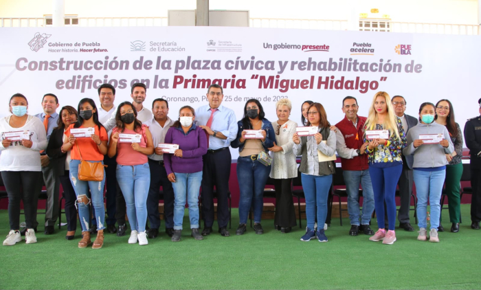 Cuenta Puebla con un gobierno presente que trabaja sin distingos partidistas: Sergio Salomón