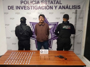 Presunto secuestrador es detenido por Policía Estatal