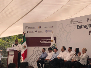 Inauguración de la Escuela Superior de Ciencias y Humanidades.