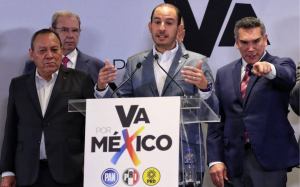 PRI, PAN Y PRD anuncian alianza “Va por México” rumbo a las elecciones de 2024 en México