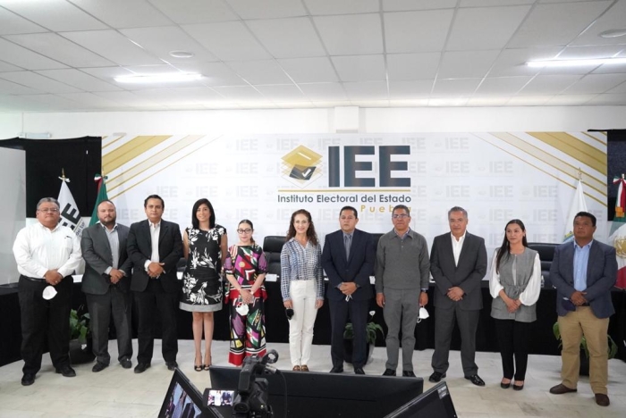 Dirigencia del PAN Puebla sostuvo reunión institucional con el IEE en Puebla