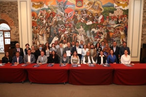 AYUNTAMIENTO DE PUEBLA Y ASOCIACIÓN DE UNIVERSIDADES AUIEMSS FIRMAN CONVENIO DE COLABORACIÓN