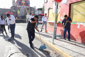 &quot;San Andrés es Mi Casa y yo la Limpio&quot; llegó a San Francisco Acatepec.