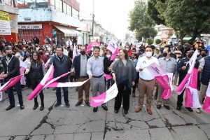 Ayuntamiento de Puebla rehabilitará con concreto hidráulico avenida principal de Ignacio Romero Vargas