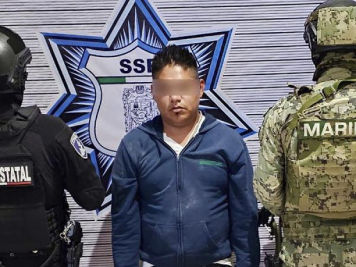 Con Plan “Fuerza por Puebla”, SSP y SEMAR detienen a presunto narcomenudista