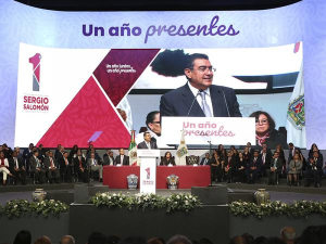 Consolida gobierno estatal un Puebla seguro, igualitario, con inversiones y acceso a salud y educación