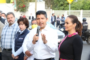 Eduardo Rivera encabeza operativo &quot;escuela segura&quot;en el Centro Escolar Gustavo Díaz Ordaz