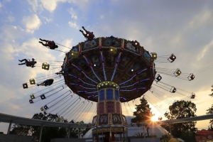 En tres días, disfrutan más de 75 mil poblanos de la Feria de Puebla