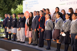 Ceremonia cívica en el marco del próximo 25 de noviembre, Día Internacional de la Eliminación de la Violencia contra las Mujeres.