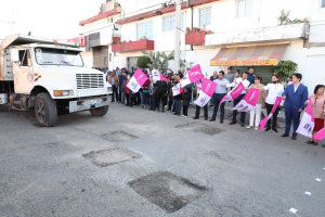 EN PUEBLA CAPITAL ARRANCA EL PROGRAMA DE BACHEO 2023