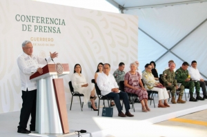 Continuará política de atención preferente a Guerrero, afirma AMLO