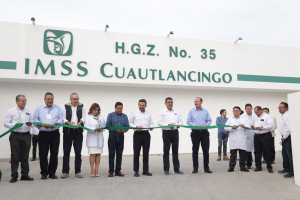 Ya fue inaugurado de manera oficial el Hospital IMSS de Cuautlancingo.