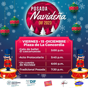 Disfruta este viernes de la posada en San Pedro Cholula.