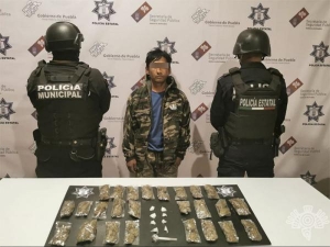 Captura Policía Estatal a presunto narcomenudista